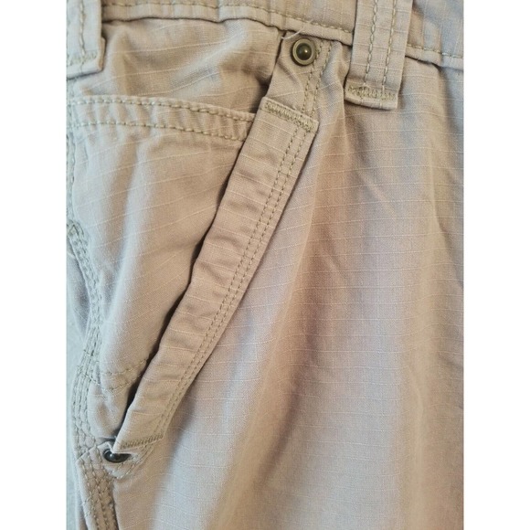 CARHARTT DUNGAREE FIT SIDE POCKET BEIGE MEN'S PANTS SIZE 42X34 SLASH POCKET - Picture 6 of 6